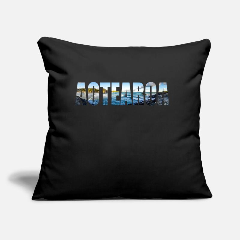 Neuseeland Geschenkidee Backpacker Work & Travel Sofakissen mit Füllung 45 x 45 cm