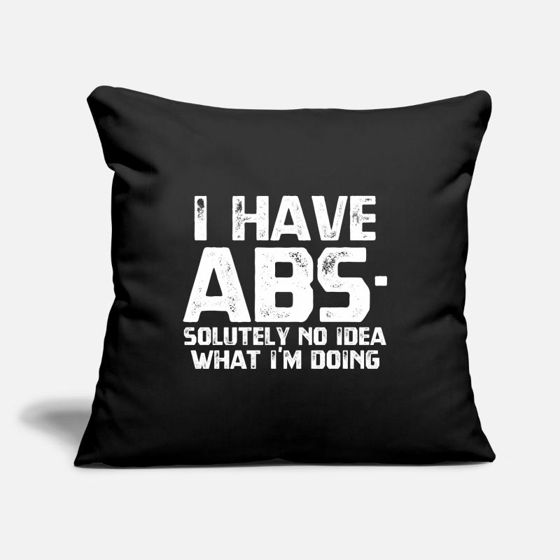 I HAVE ABS Sofa pillow with filling 45cm x 45cm
