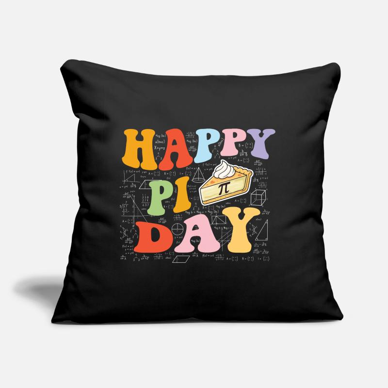 Bonne journée Pi 3.14 Math Cours de Sciences Nerd Coussin et housse de 45 x 45 cm