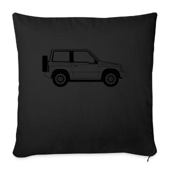 Vitara 3 Door - Sofakissen mit Füllung 45 x 45 cm - Schwarz - Vorne