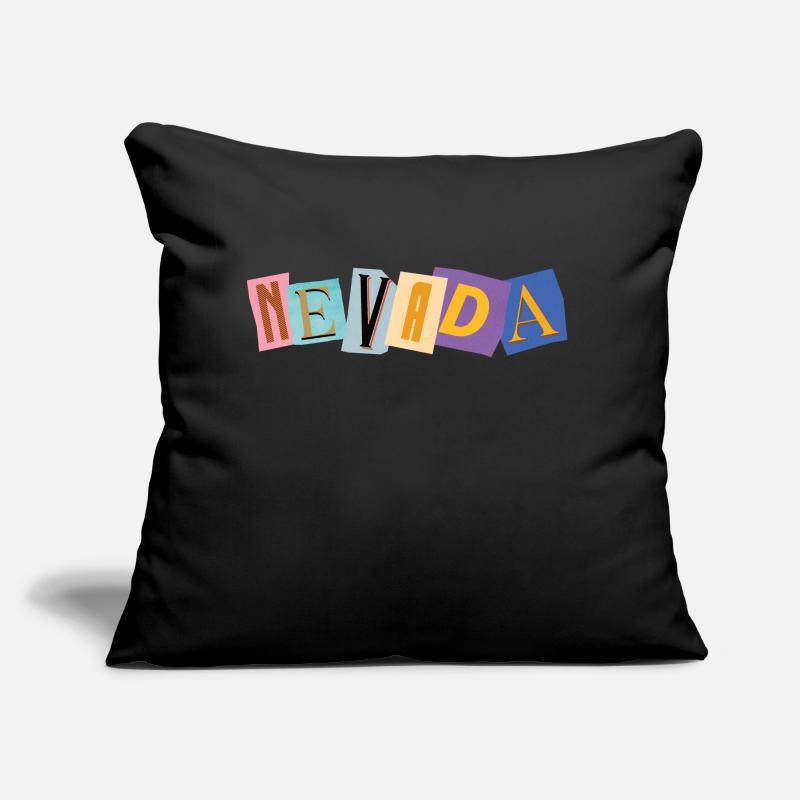 Nevada Ransom Note Letters Sofa pillow with filling 45cm x 45cm