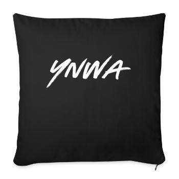 YNWA: Street Style - Sofa pillow with filling 45cm x 45cm - black - Front