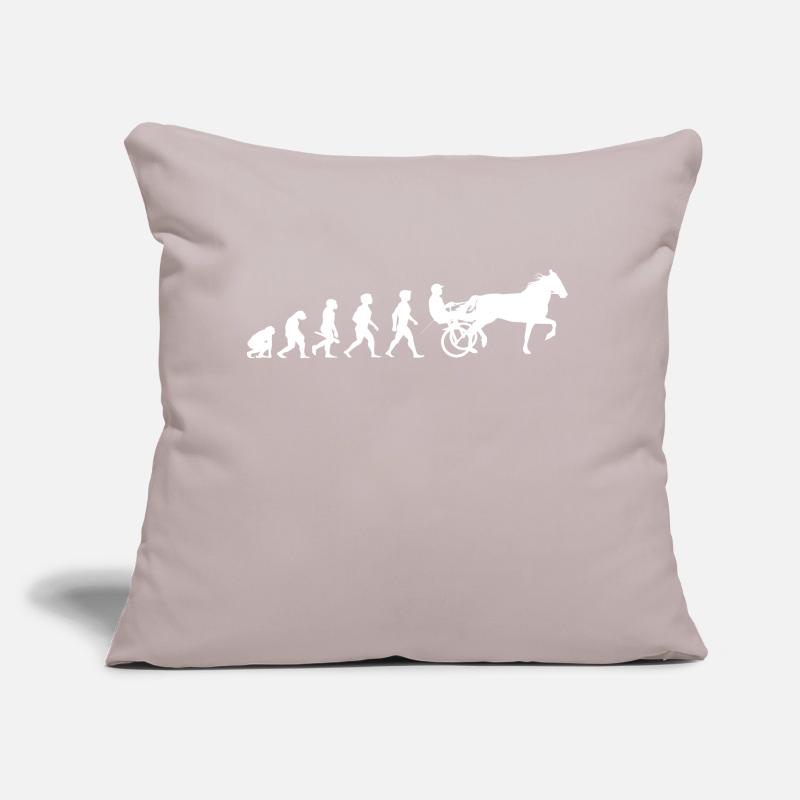 Evolution trot racing chevaux de course de chevaux Coussin et housse de 45 x 45 cm