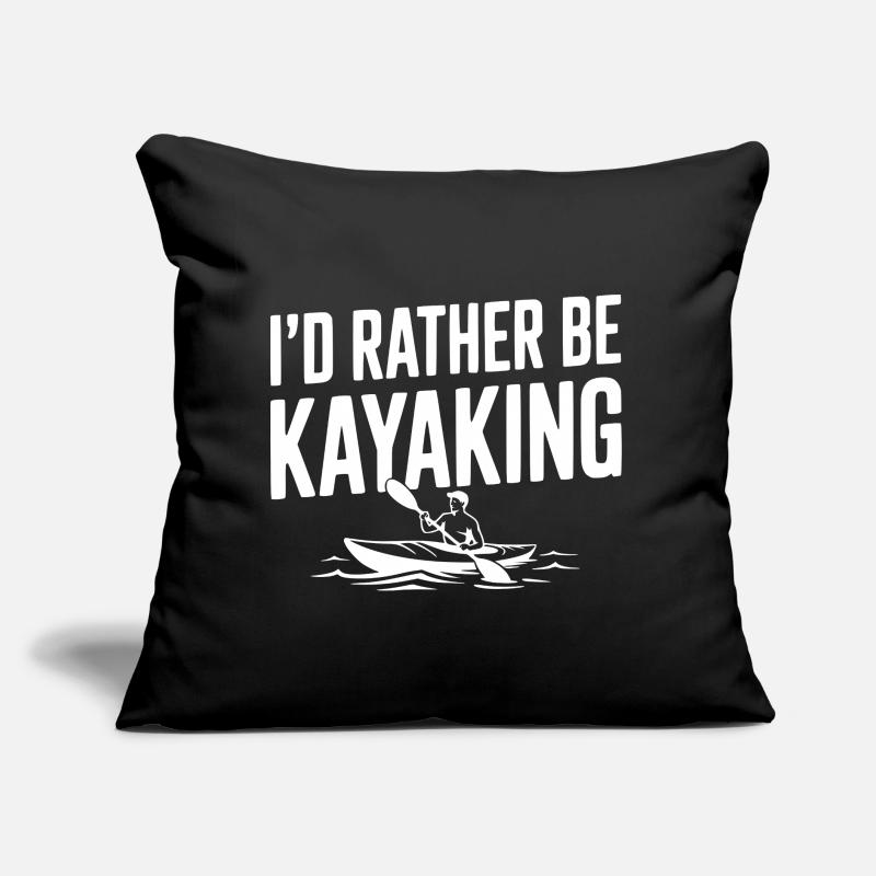 I’d Rather be Kayaking Sofa pillow with filling 45cm x 45cm