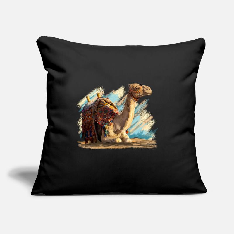 Camel Coussin et housse de 45 x 45 cm