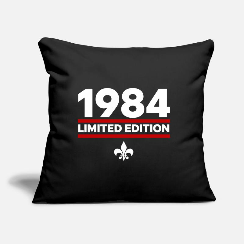 1984 Édition limitée Coussin et housse de 45 x 45 cm