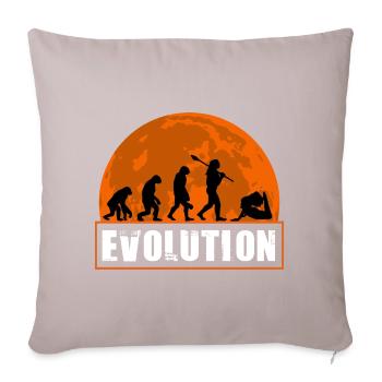 Évolution de Yoga Girl Yoga Mom Yoga Lover - Coussin et housse de 45 x 45 cm - taupe clair - Devant