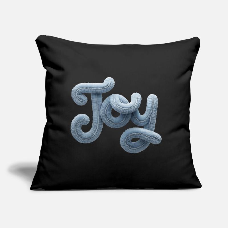 Joy Modern Patchwork Look Coussin et housse de 45 x 45 cm