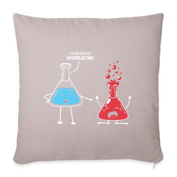T-shirt Smart Mathematics de l’Université des Sciences - Coussin et housse de 45 x 45 cm - taupe clair - Devant