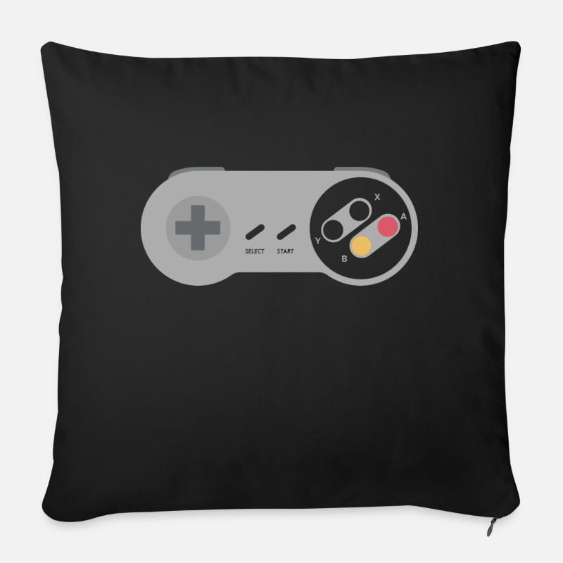 Controller - Sofakissen mit Füllung 45 x 45 cm - Schwarz