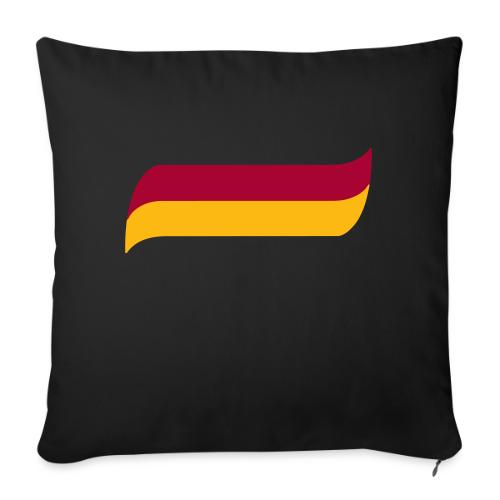 sari kirmizi - Sofa pillow with filling 45cm x 45cm