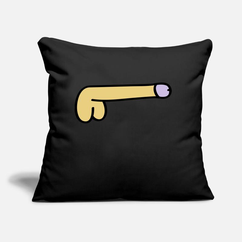symbol dick Sofa pillow with filling 45cm x 45cm