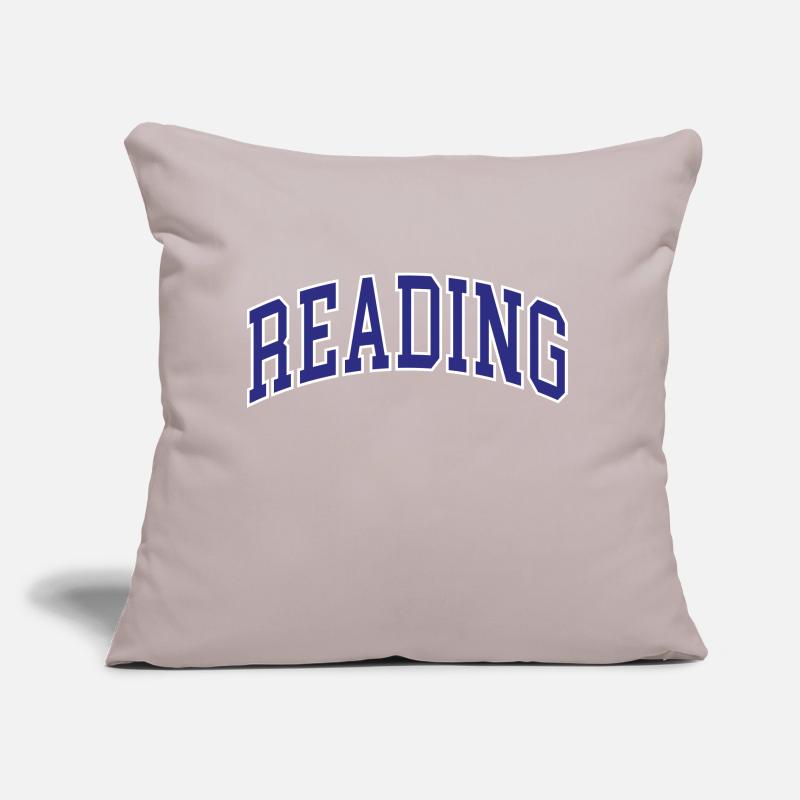 Reading Sofa pillow with filling 45cm x 45cm