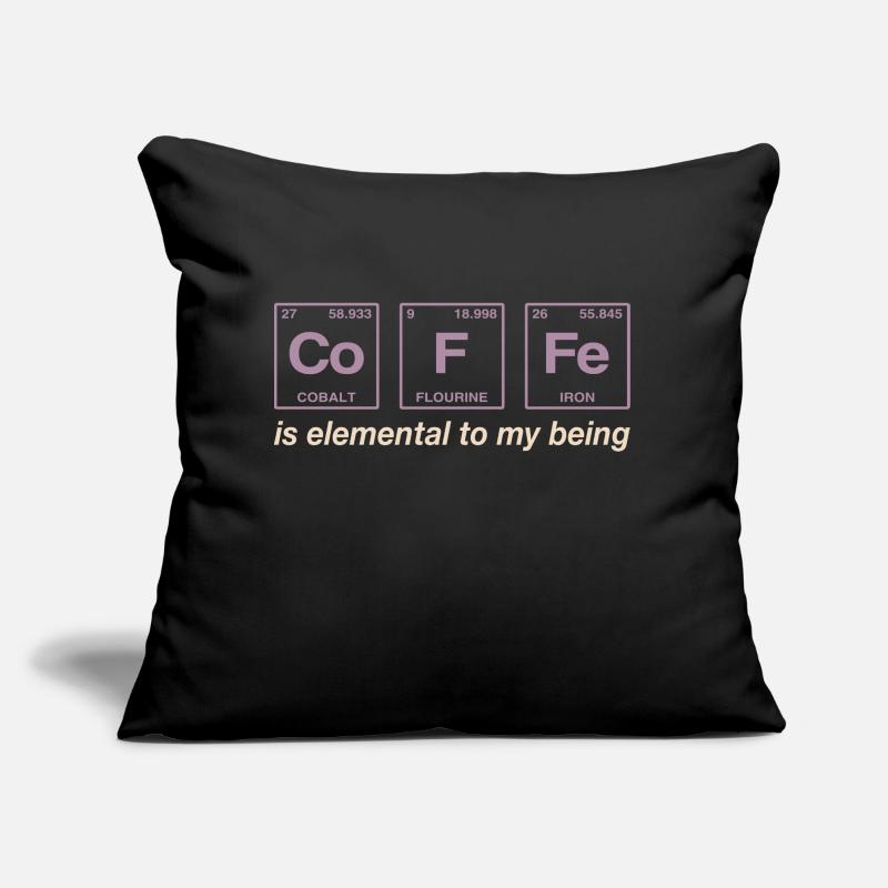 CAFÉ - avec des éléments du système persiode Coussin et housse de 45 x 45 cm