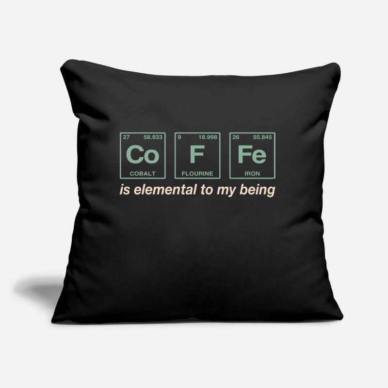 CAFÉ - avec des éléments du système persiode Coussin et housse de 45 x 45 cm