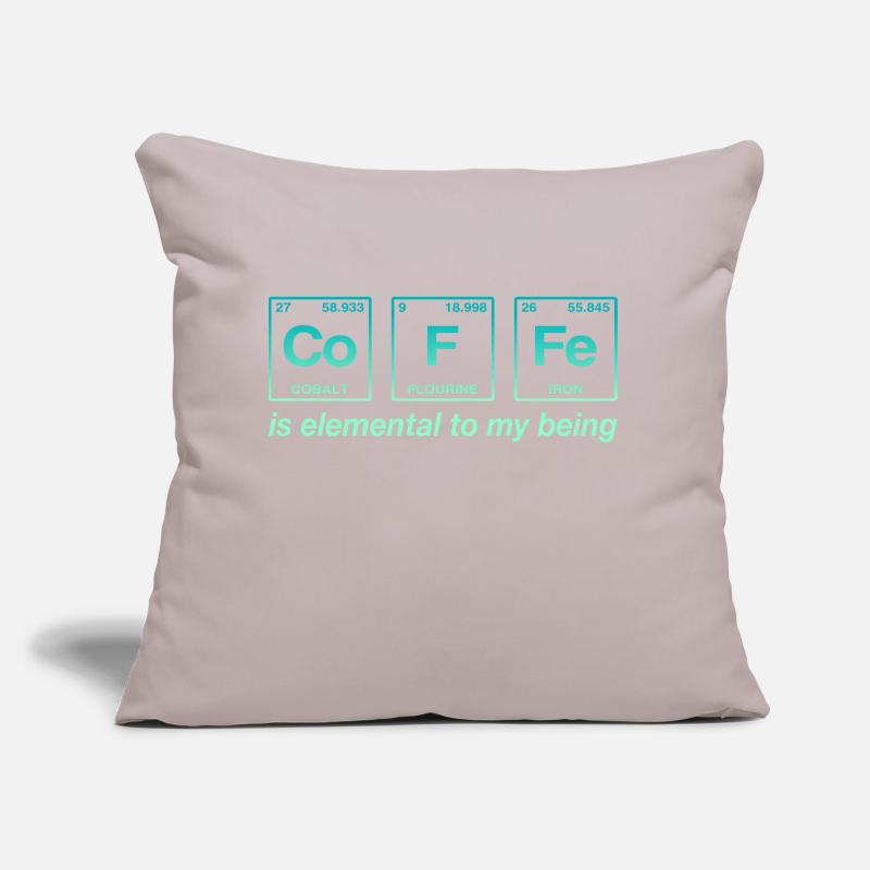 CAFÉ - avec des éléments du système persiode Coussin et housse de 45 x 45 cm