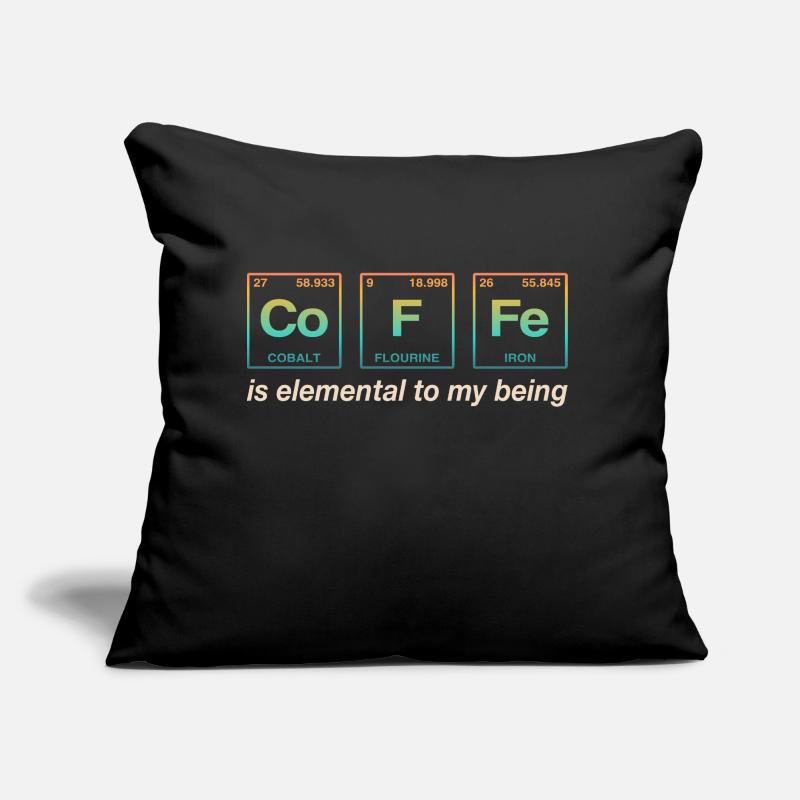 CAFÉ - avec des éléments du système persiode Coussin et housse de 45 x 45 cm