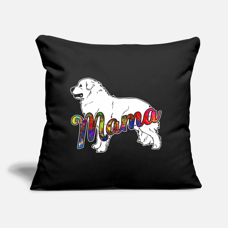 Great Pyrenees Great Pyrenees Mama Sofa pillow with filling 45cm x 45cm