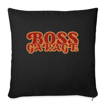 BOSSGARAGE - Sofa pillow with filling 45cm x 45cm - black - Front