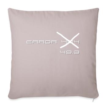 Men's gift, women's, humorous, humorous t-shirt - Sofa pillow with filling 45cm x 45cm - light taupe - Front