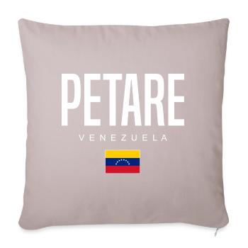 Petare Venezuela - Sofa pillow with filling 45cm x 45cm - light taupe - Front
