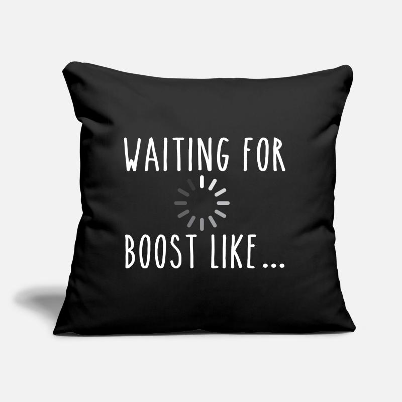 Attendre le boost comme une course turbo Coussin et housse de 45 x 45 cm