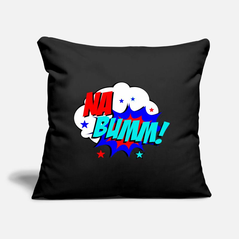 Na Bumm Comic Explosion Dialect Gift W Sofa pillow with filling 45cm x 45cm