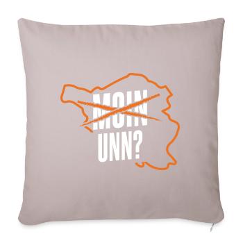 Sarrebruck Saarland Saarland - Coussin et housse de 45 x 45 cm - taupe clair - Devant