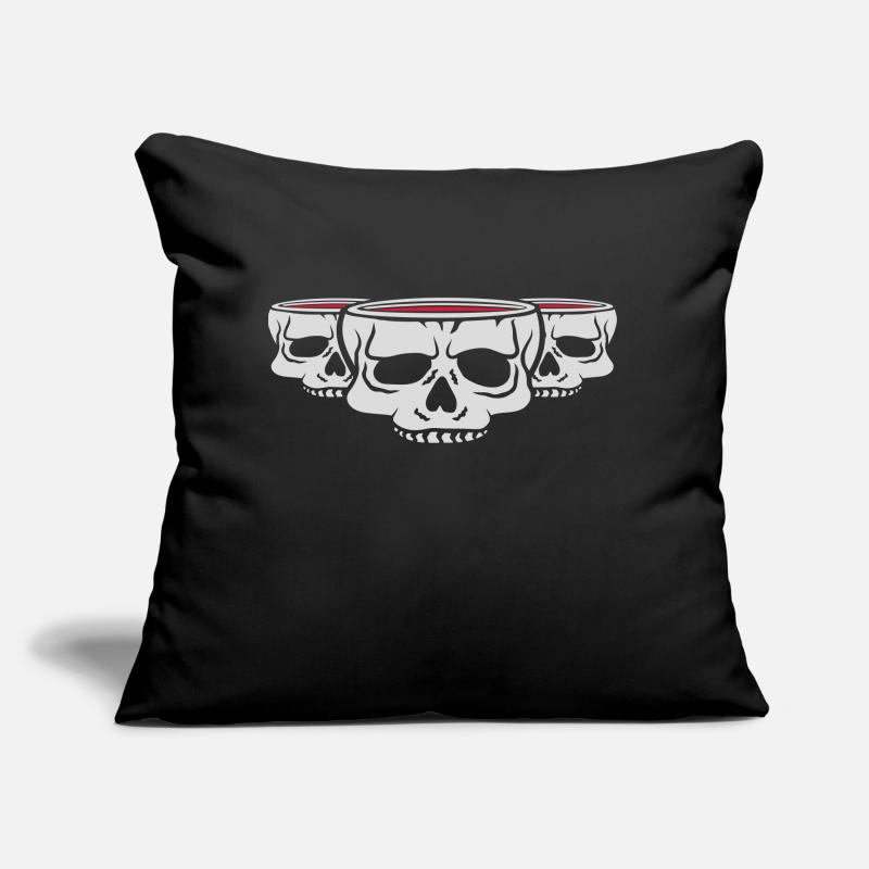 Horror Team Mug Skull Coussin et housse de 45 x 45 cm