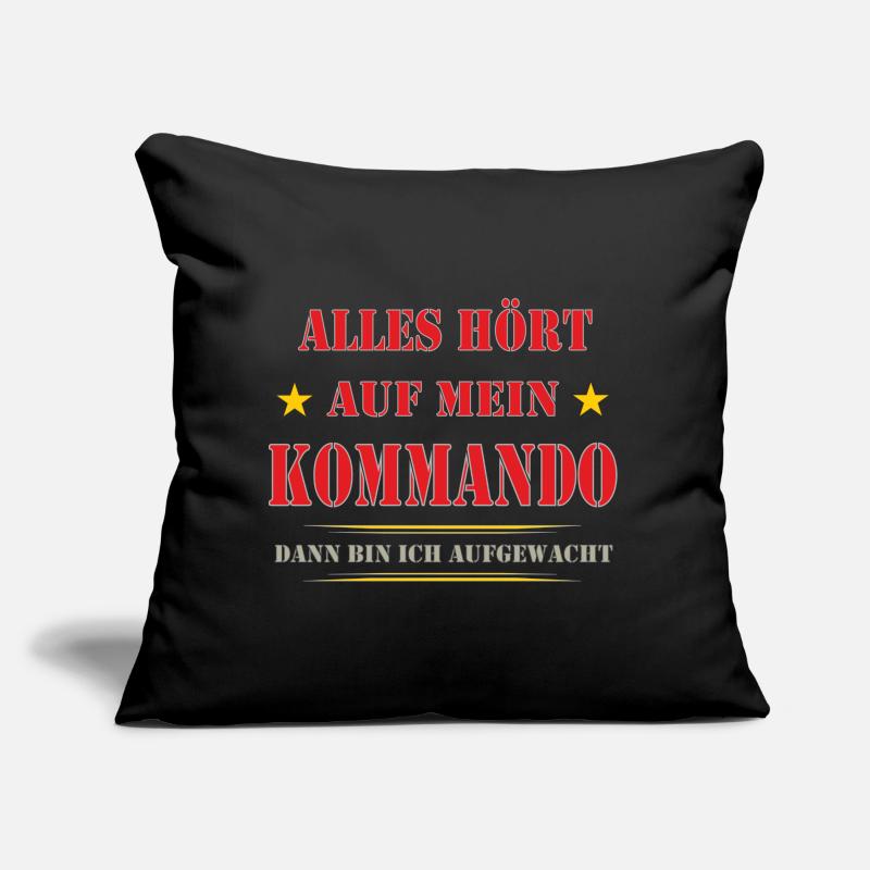 MON COMMANDEMENT Coussin et housse de 45 x 45 cm