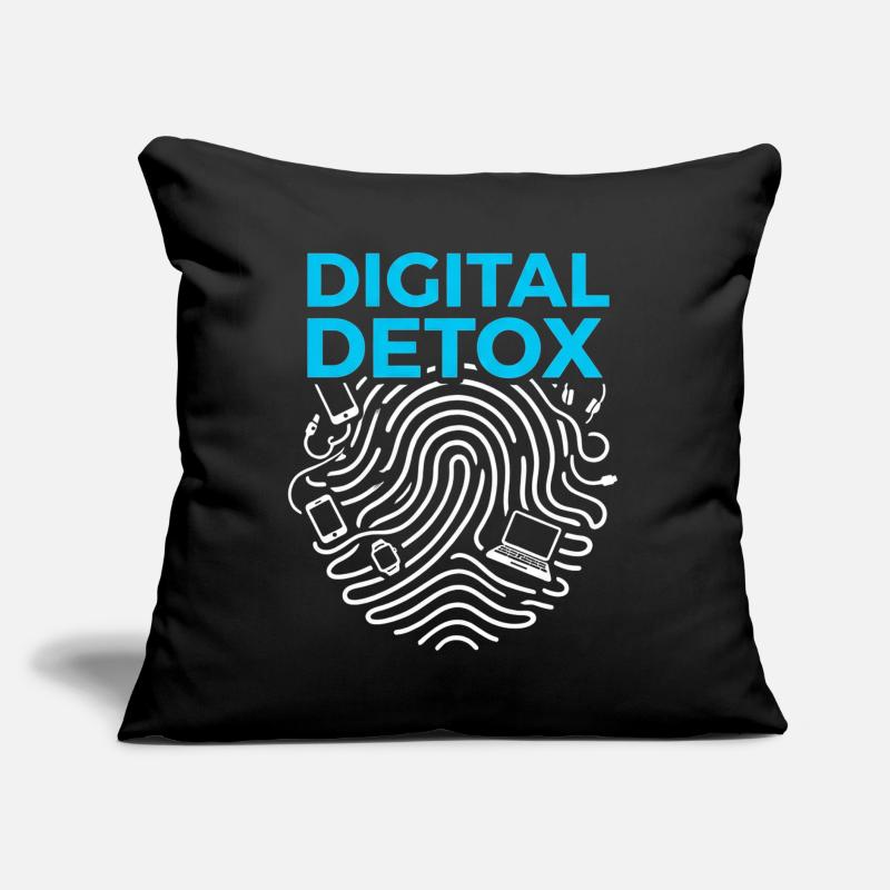 Digital Detox Sofa pillow with filling 45cm x 45cm