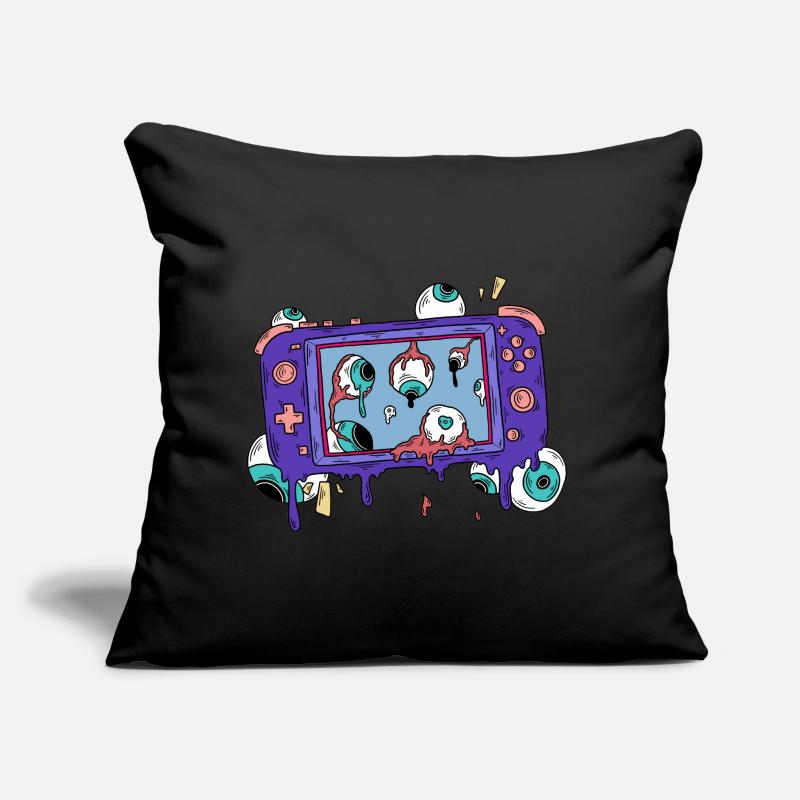 ZOMBIE GAME CONSOLE GAME CONTROLLER Sofa pillow with filling 45cm x 45cm