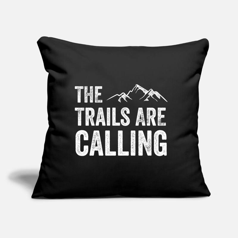 The Trails Are Calling Sofa pillow with filling 45cm x 45cm