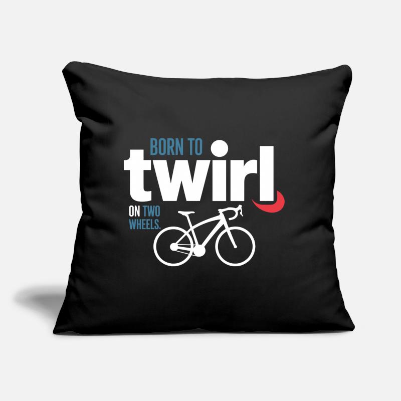 Professional Bicycle Acrobatics Elite Twirl  Sofa pillow with filling 45cm x 45cm