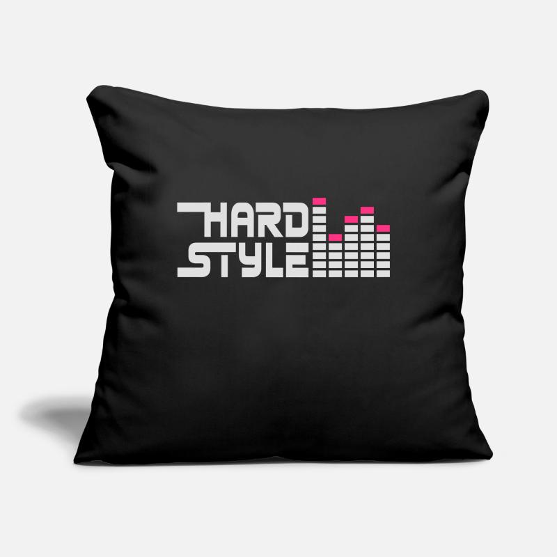 hard style hardstyle equalizer FR Coussin et housse de 45 x 45 cm