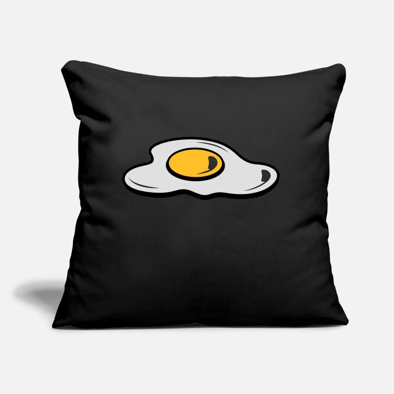 A fried egg Sofa pillow with filling 45cm x 45cm