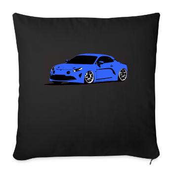 Alpine Revival - Coussin et housse de 45 x 45 cm - noir - Devant