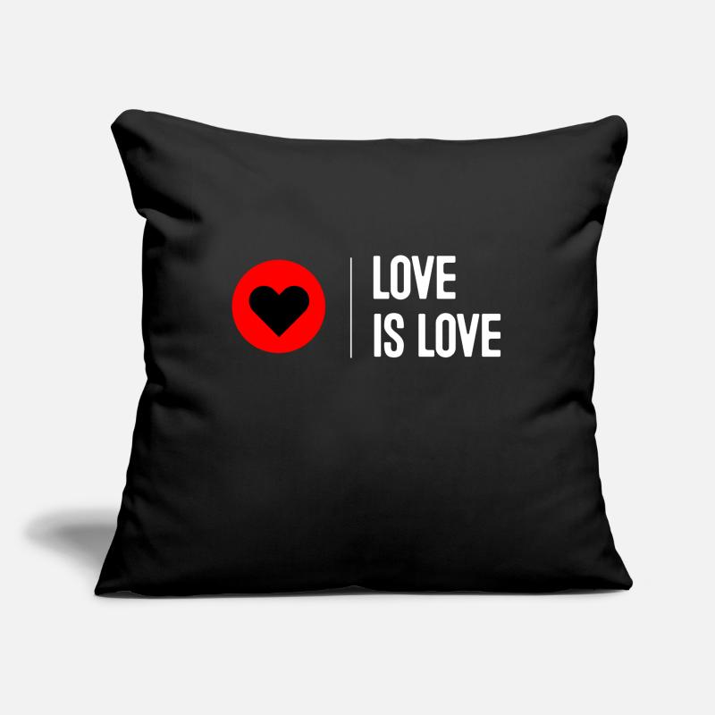 L'amour c'est l'amour Coussin et housse de 45 x 45 cm