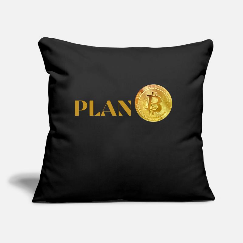 PLAN B Sofakissen mit Füllung 45 x 45 cm