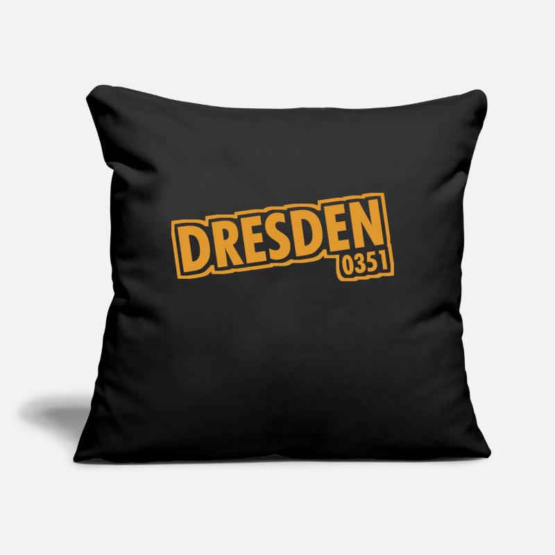 Dresden - 0351 - Area Code - Saxony Sofa pillow with filling 45cm x 45cm