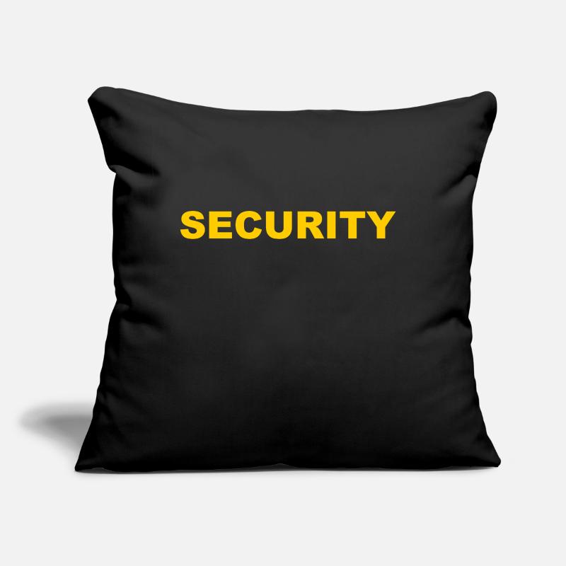 Sécurité - Service de sécurité - Videur Coussin et housse de 45 x 45 cm