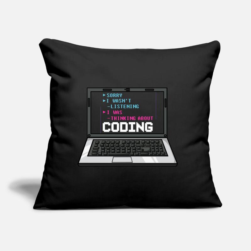 Programmierer Programmieren Computerentwickler Pc Sofakissen mit Füllung 45 x 45 cm