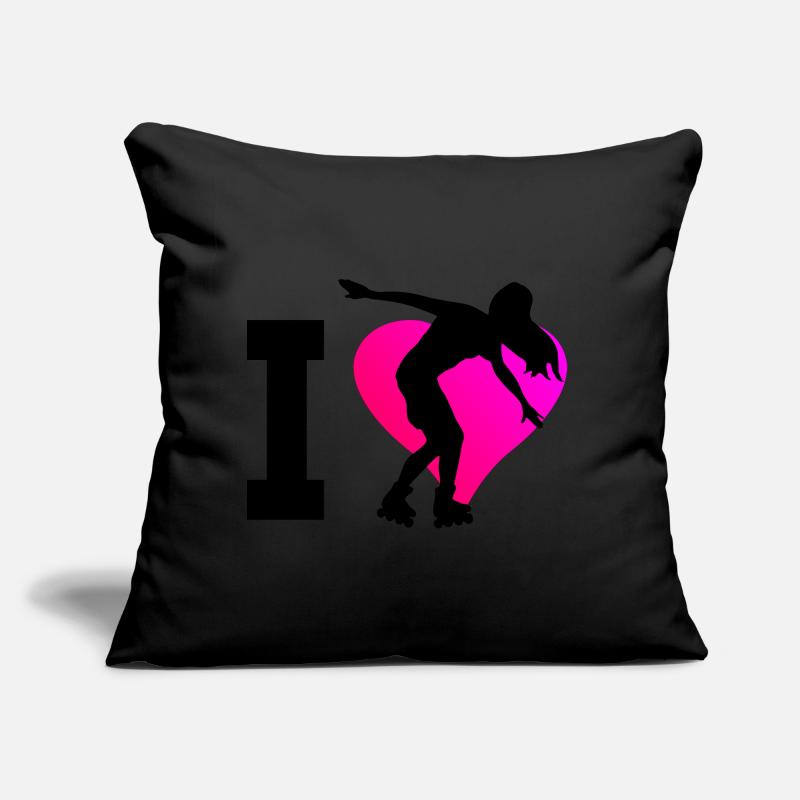 Roller Skating Roller Skates Roller Skating Rollerskat Sofa pillow with filling 45cm x 45cm