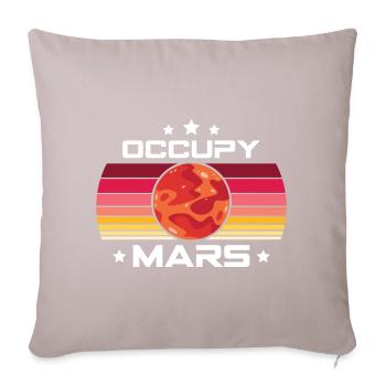 T-shirt Smart Mathematics de l’Université des Sciences - Coussin et housse de 45 x 45 cm - taupe clair - Devant