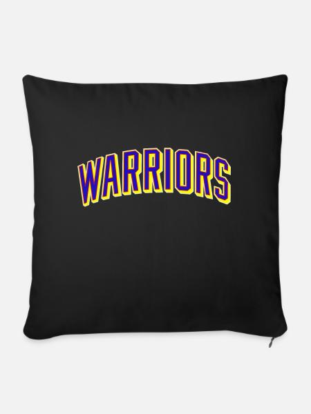 Basketball Warriors - Sofakissen mit Füllung 45 x 45 cm - Schwarz