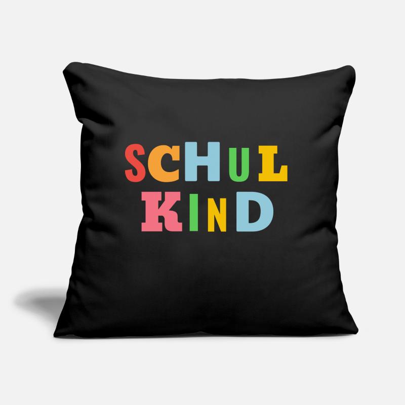Schule Schulkind Kind Einschulung Sofakissen mit Füllung 45 x 45 cm