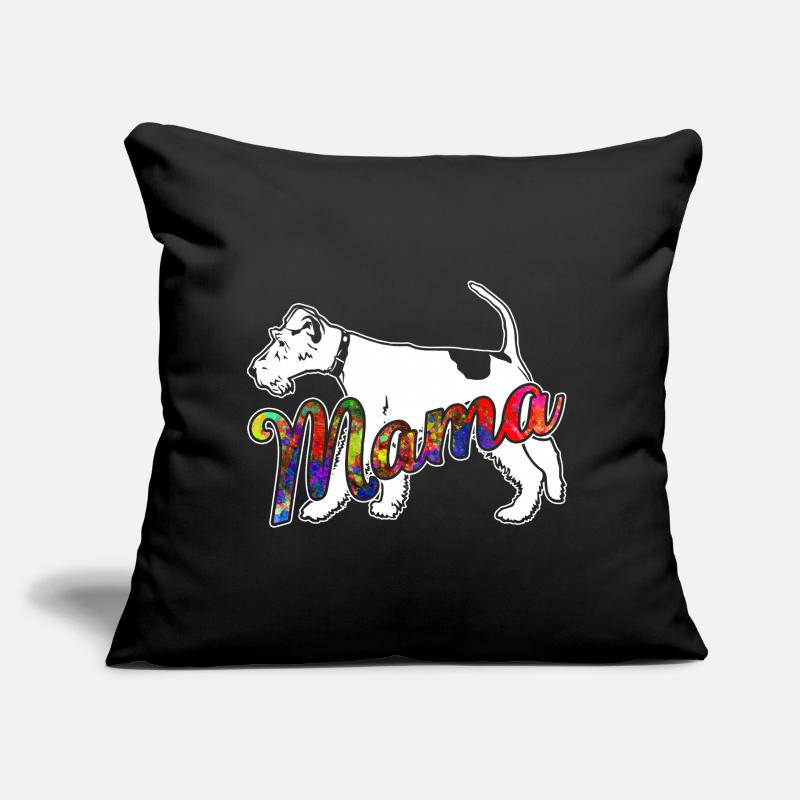 Wire Fox Terrier Wire Fox Terrier Mama Sofa pillow with filling 45cm x 45cm