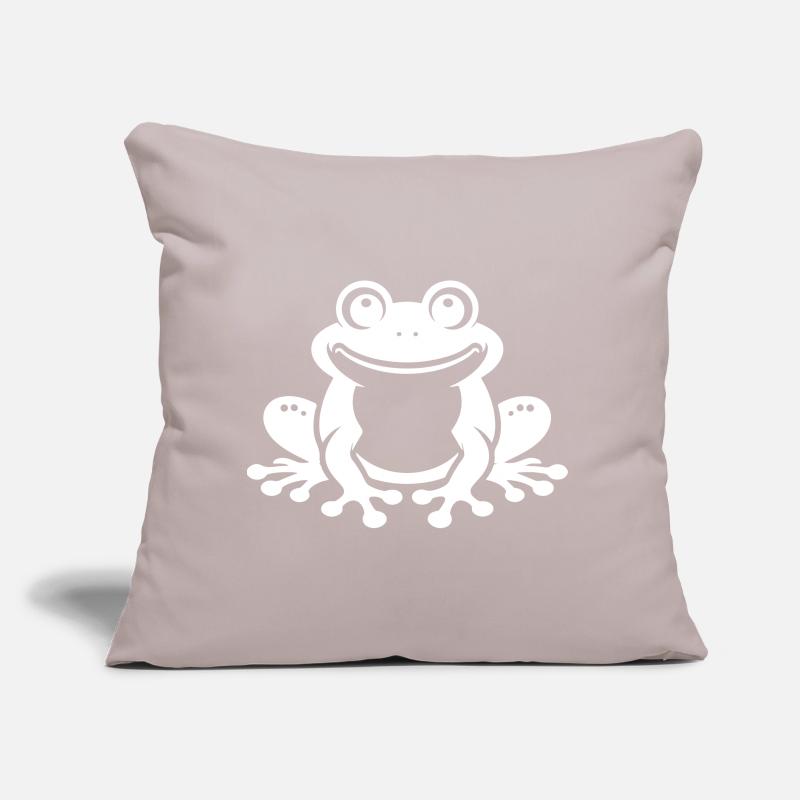 Toad Comic Frog Sofa pillow with filling 45cm x 45cm