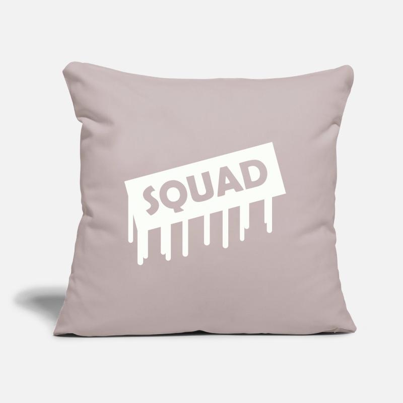 Effectif Coussin et housse de 45 x 45 cm