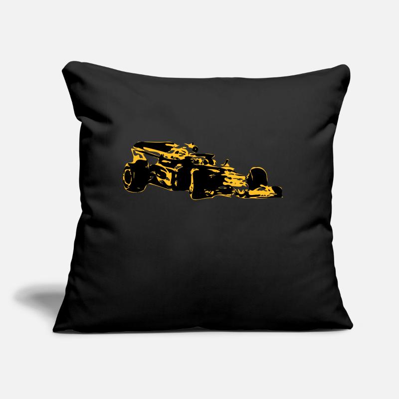 Voiture de course Coussin et housse de 45 x 45 cm